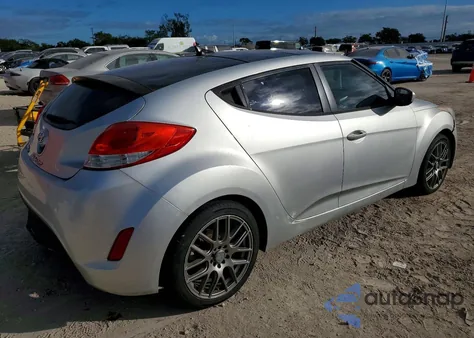 2016 Hyundai Veloster from USA, damaged, VIN KMHTC6AD8GU272562